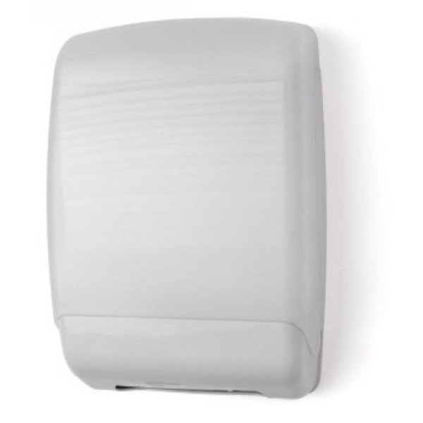 E-Z Taping System E-Z Taping System TD0179-03 Plastic Multifold Towel Dispenser in White TD0179-03
